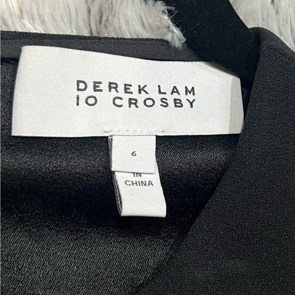 Black Derek Lam 10 Crosby lace up side tunic - Picture 3 of 4